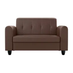 Godrej Interio Rewind Crush Brown Leatherette 2 Seater Sofa-image-96