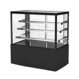 Elanpro Stainless Steel Refrigerated Cake Showcase with Flat Glass and Base + 3 Shelves, EDC 1202F3-picture-26