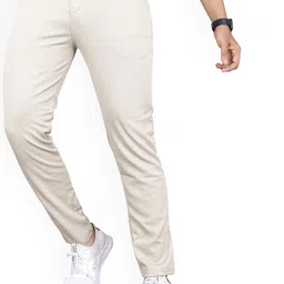 INDICLUB Men Relaxed Formal Trousers-picture-38