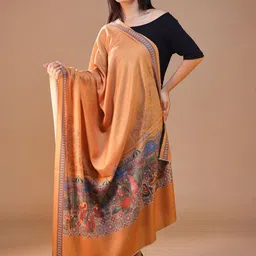 SWI Stylish Women Ethnic Motifs Embroidered Shawl-image-43