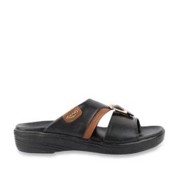 MediFeet Men's Duotone Black Casual Sandals-picture-18