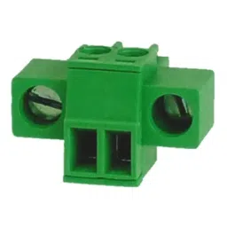 RS PRO 2 Way Pluggable Terminal Block 3.5 mm Pitch Screw Termination, 8745085-3