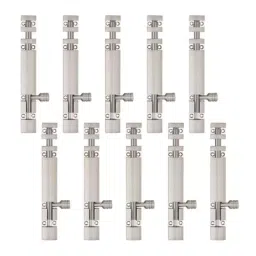 Atom 152.4 mm (6 Inch) Aluminium SS Finish Tower Bolt TB002-0152.4 mm (6 Inch)-SS-110 (Pack of 10)-image-76
