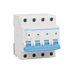 Chint 63 Amp Four Pole Miniature Circuit Breaker NB1-63DC 4P C63A DC1000V 6kA (R)-image-87