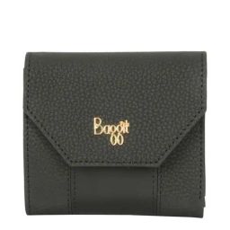 Baggit Black Textured Tri-Fold Wallet for Women-image-30
