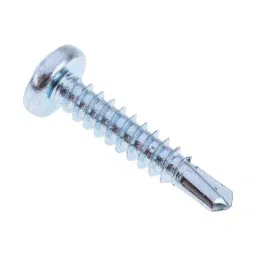 RS PRO Bright Zinc Plated Steel 10 X 25.4 mm (1 Inch) Pan Head SS Tapping Screws, 5466017 (Pack of 100 pcs)-image-53