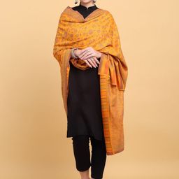 KRAFT INDIA Women Paisley Printed Shawl-image-56