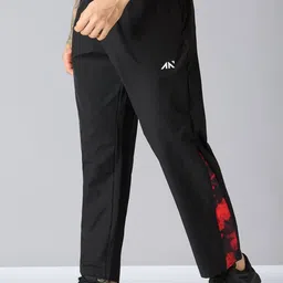 AESTHETIC NATION Men Relaxed-Fit Mid-Rise Track Pants-picture-16