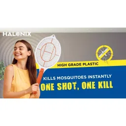Halonix Strike Bug Zapper with Rechargeable 400 mAh Battery, Orange image 4