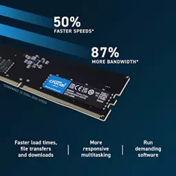 Crucial 16 GB DDR 5 4800 MHz Desktop Ram image 3