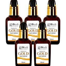 Globus Naturals Radiance Gold Face Serum - Pack of 5-44