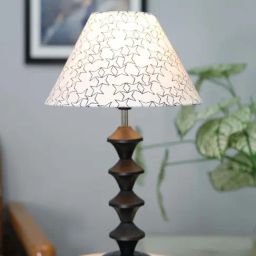 Homesake White Star White Metal Table Lamp with B22 Holder-40