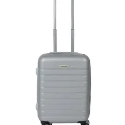 Teakwood Leathers Silver Textured Hard Case Medium Trolley Bag - 54.6Ltrs-image-40