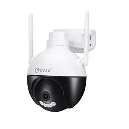 Zysk 2 MP CCTV Security Surveillance Camera Colored Night Vision, Supports Upto128GBSD Card, Two-Way TalkI-9