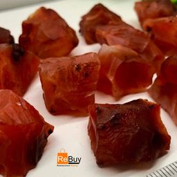 Red Carnelian Raw Rough Stone Origional Natural Crystal Healing Gemstones Weight 100 grams By REBUY image 4
