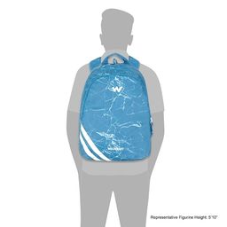 wildcraft Polyester Wc 1 Cracks Standard Backpack Blue (11910) (Medium Size) image 5