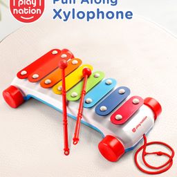 Play Nation Pull Along Xylophone - Multicolour-19
