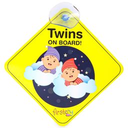 Babyhug Twins On Board Sign - Yellow-image-44