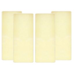 Dumbledo Experience Dry & Cozy Overnight Diapering with Dumbledo Premium Hemp & Cotton Cloth Diaper Insert - Reusable Natural Fibers, Antibacterial, Hypoallergenic - Free Size, Pack of 1-16