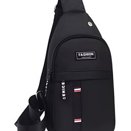 COZY VIBES Cross Chest Bag for Men Single Shoulder Backpack Sling Waterproof body Travel Hiking Jogging Gym Picnic & Daily Use Small Items and One Side with Outdoor- PACK OF 1- COLOR MAY VARY-66