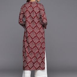 Varanga Bandhani Printed Block Print Kurta image 4