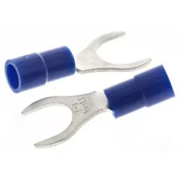 RS PRO Insulated Crimp Spade Connector 1.5 to 2.5 mm² 16 to 14 AWG M8 Vinyl Blue, 6139558-image-95