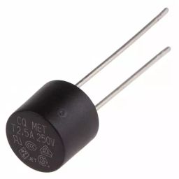 RS PRO Thermoplastic Non Resettable Fuse 2.5A, 250 V, Load Orientation Radial, Model No 7675159-image-59