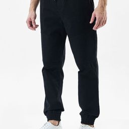 Snitch Men Black Mid-Rise Regular Fit Cargo Pants-image-29