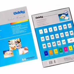 Oddy Laser Labels A4 Size 100 Sheets (ST-1 A4 100) OD027PP33KECINSTA-9254 image 1