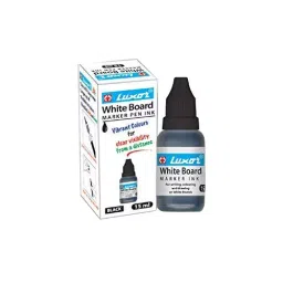 Luxor Black 15 ml White Board Marker Ink (Pack of 10)-image-36