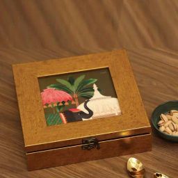 ICRAFT Multicolor Mdf Gajraj Series Multipurpose Box-22