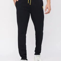 UnderJeans by Spykar Navy Regular Fit Trackpants-image-80