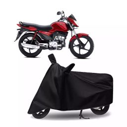 Auto Pearl Bike Cover for Mahindra Stallio (Black)-image-64