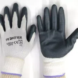 GWS Full Finger Dipped Hand Glove Grey-image-63