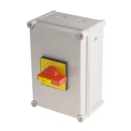 RS PRO Isolator Switch 3 Pole Panel Mount 100A Maximum Current 55 kW Power Rating IP65, 8609541-9