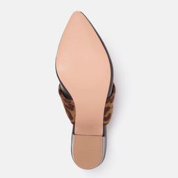 Allen Solly Animal Print Detail Block Heel Mules image 4