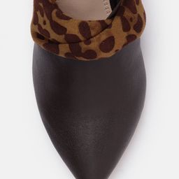 Allen Solly Animal Print Detail Block Heel Mules image 5