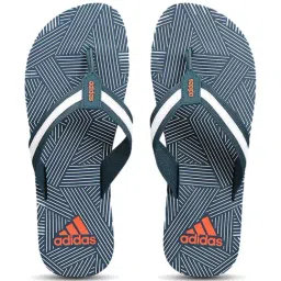 Adidas Men's HURTLE Turquoise Blue Flip Flops-36