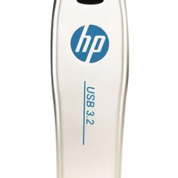 HP USB 3.2 32GB X779w Light Golden Flash Drive (Metal Silver)-picture-4