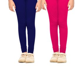 Tik Tok WEARS Girls Pink Churidar Length Leggings-picture-13