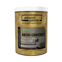 ADMIRE PAINTS Arttex Archi Concrete Texture Finish Paint Acrylic Copolymer Siloxane Resin 25 Kg White-16