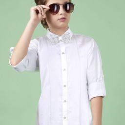 MashUp Boys Classic Opaque Striped Casual Shirt-image-113