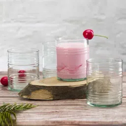 Pasabahce Green Tincan Eco Friendly Water Glasses (0.28 L) - Set of 4-image-28