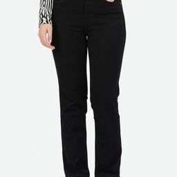 FCK-3 Women Brooklyn Tapered Fit Mid Rise Clean Look Stretchable Jeans-image-82