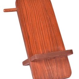 Burden free wooden  mobile stand - brown-13
