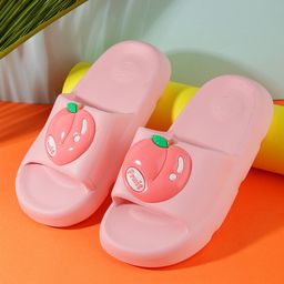 PASSION PETALS Fruit Applique Detailed Flip Flops - Pink-picture-15
