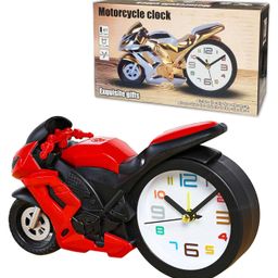 FunBlast Motorcycle Design Alarm Clock for Heavy Sleepers- Pack of 1 Red-image-29