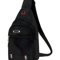 COZY VIBES Crossbody Bags for Women or Man Sling Bag Travel Bag Hiking Backpack Small Backpack Shoulder Bag Shoulder Casual Daypack- PACK OF 1- COLOR MAY VARY-94