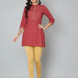 Anouk Ethnic Motifs Printed Pure Cotton Kurti-picture-52