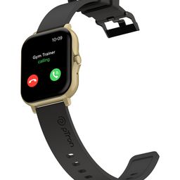 pTron Pulsefit P261 Bluetooth Calling Smartwatch With 1.7" Full Touch Color Display - Black Gold image 4